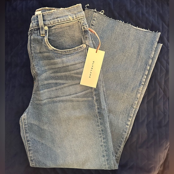 SLVRLAKE GRACE CROP JEANS NWT - Picture 13 of 14